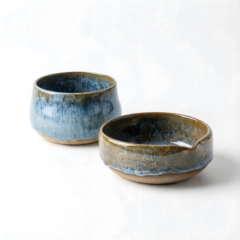 Komplet ceramiki do matchy dark blue - edycja limitowana